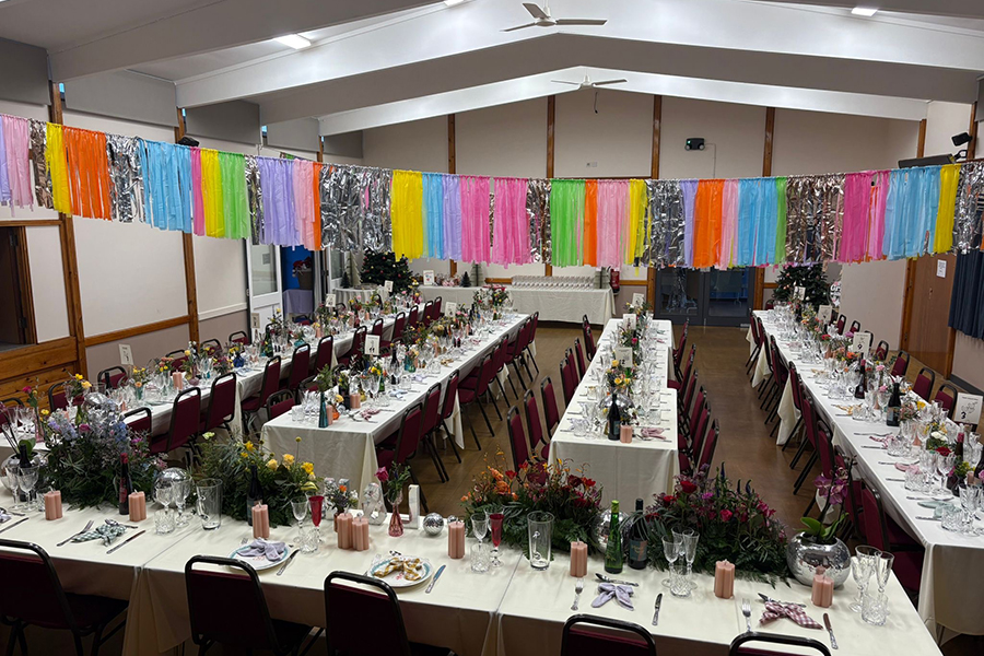 A Wedding At The Hall