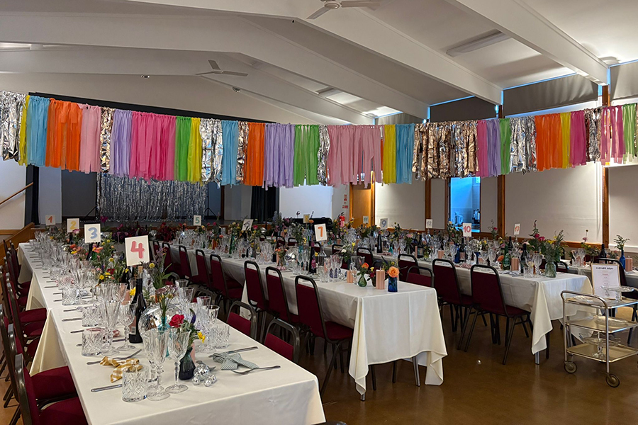 A Wedding At The Hall