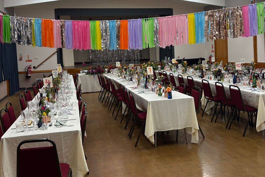 A Wedding At The Hall