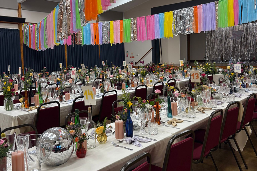 A Wedding At The Hall
