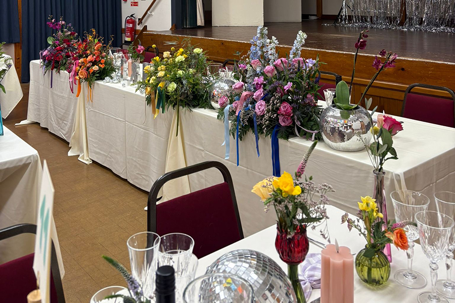 A Wedding At The Hall