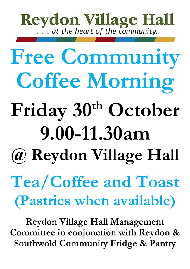 Free Community Coffee Morning